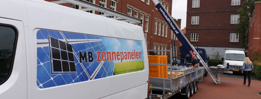 Zonnepanelen op dak kantoor Forsa Advies