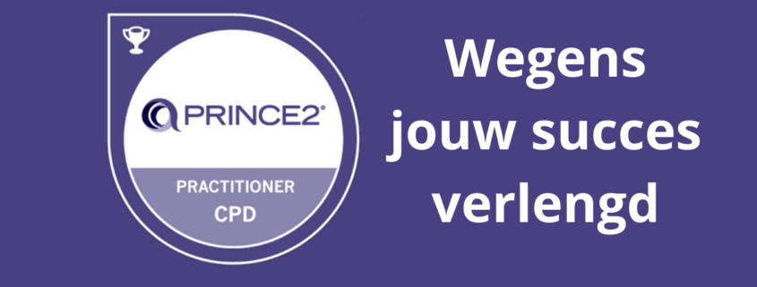 PRINCE2 Practitioner certificaat verlengd groot