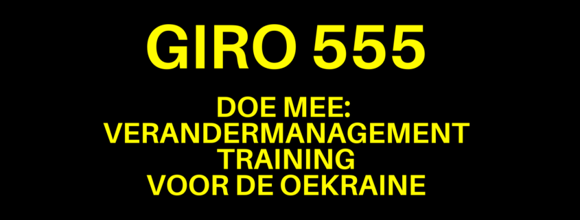 Giro555 Oekraine actie