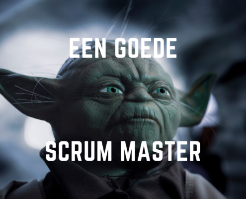 Een goede scrum master Yoda