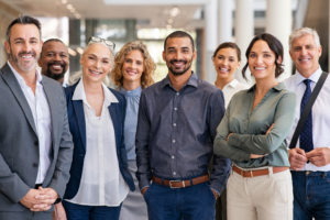 Group of people standing together