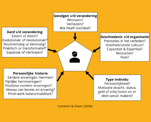 5 factoren die je neiging tot veranderen beinvloeden - Cameron en Green (2004) - klein 1.2